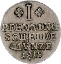 1 Pfennig 1818  FR 