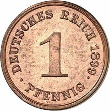 1 Pfennig 1899 E  