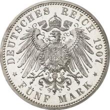 5 марок 1907 A   "Любек"