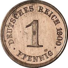 1 Pfennig 1900 G  