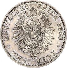 2 marki 1883 A   "Prusy"