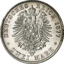 2 марки 1877 A   "Пруссия"