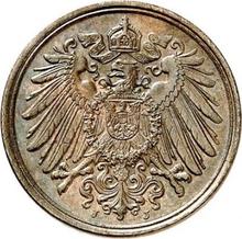 1 Pfennig 1890 J  