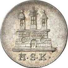 Sechsling 1833  H.S.K. 