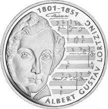 10 марок 2001 D   "Альберт Лорцинг"