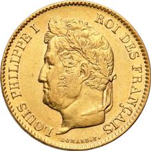40 franków 1836 A  