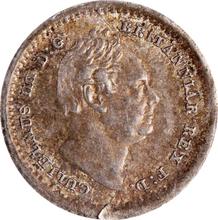 1 1/2 Pence (3 Halfpence) 1837   