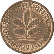 2 Pfennig 1993 D  