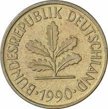 5 Pfennig 1990 G  