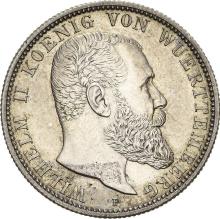 2 marcos 1899 F   "Würtenberg"