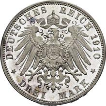 3 marki 1910 E   "Saksonia"
