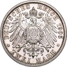 2 марки 1905    "Шварцбург-Зондерсгаузен"