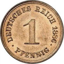 1 Pfennig 1886 A  