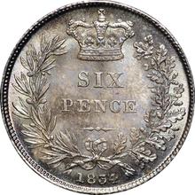 Sixpence 1834   