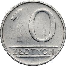 10 Zlotych 1985 MW   (Probe)