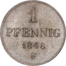 1 пфенниг 1848  F 