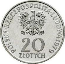 20 Zlotych 1979 MW   "International Year of the Child" (Pattern)