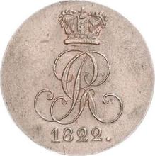 2 пфеннига 1822 C  