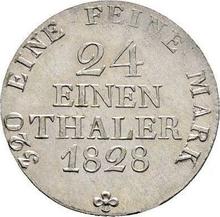 1/24 Thaler 1828  S 