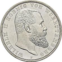 5 марок 1895 F   "Вюртемберг"