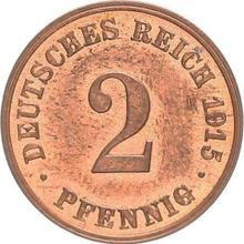 2 Pfennig 1915 D  