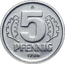 5 fenigów 1984 A  