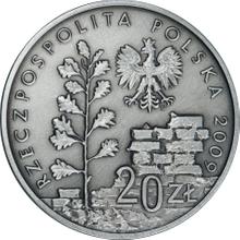 20 Zlotych 2009 MW  ET "65th Anniversary of the Liquidation of the Lodz Ghetto"