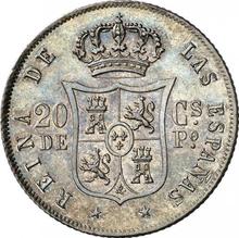 20 Centavos 1866   
