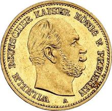 5 marcos 1877 A   "Prusia"