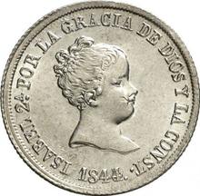 2 Reales 1844 M CL 