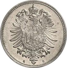 10 fenigów 1874 G  