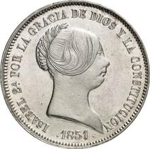 20 réales 1851   