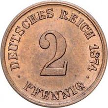 2 Pfennig 1874 E  