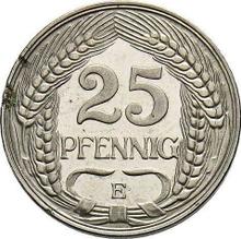 25 Pfennig 1910 E  