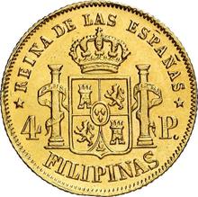 4 Pesos 1865   