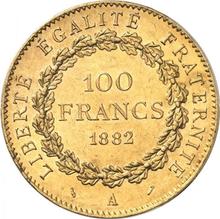 100 francos 1882 A  