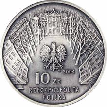 10 złotych 2004 MW  NR "100 Rocznica Akademii Sztuk Pięknych"