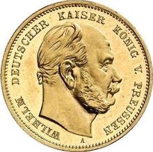 10 marcos 1886 A   "Prusia"