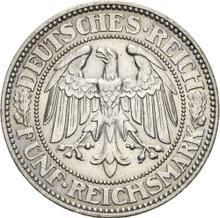 5 Reichsmark 1929 A   "Eichbaum"