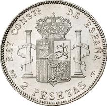 2 pesetas 1905  SMV 