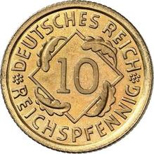 10 Reichspfennigs 1936 E  