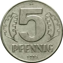 5 пфеннигов 1975 A  