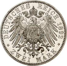 2 marcos 1892 A   "Prusia"