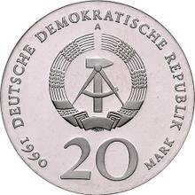 20 марок 1990 A   "Андреас Шлютер"