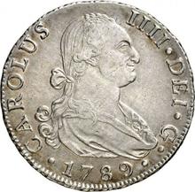 8 reales 1789 S C 
