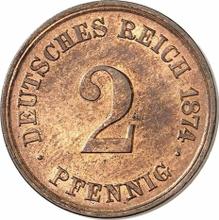 2 Pfennige 1874 C  