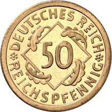 50 reichspfennig 1924 A  
