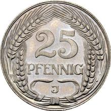 25 fenigów 1910 J  