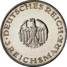 3 Reichsmarks 1929 E   "Lessing"