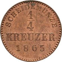 1/4 Kreuzer 1865   
